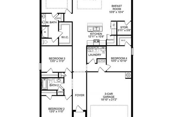 Image 3 of Davidson Homes' New Home at 27435 Mckenna Drive