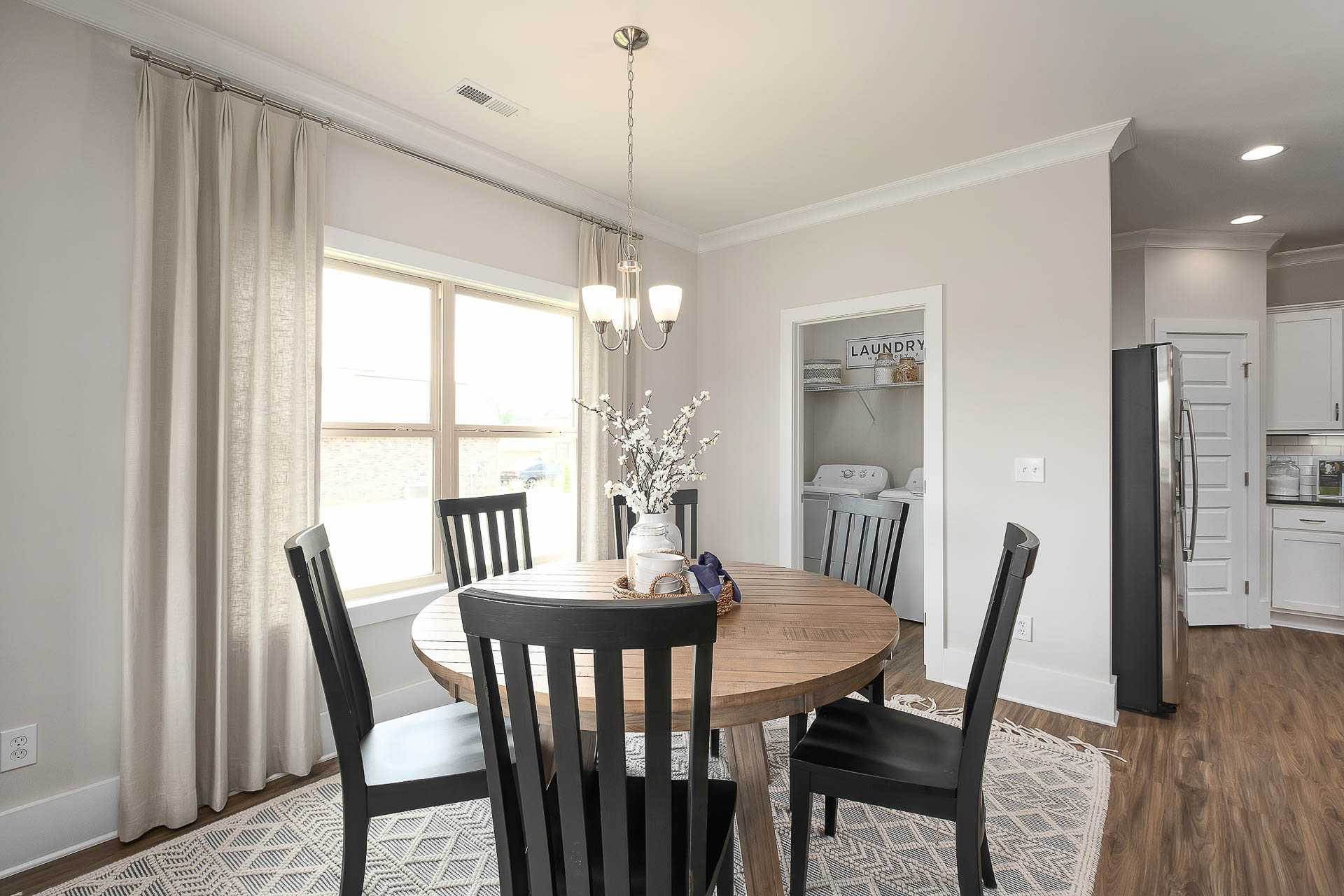 Breakfast Nook of Davidson Homes' The Daphne Floor Plan