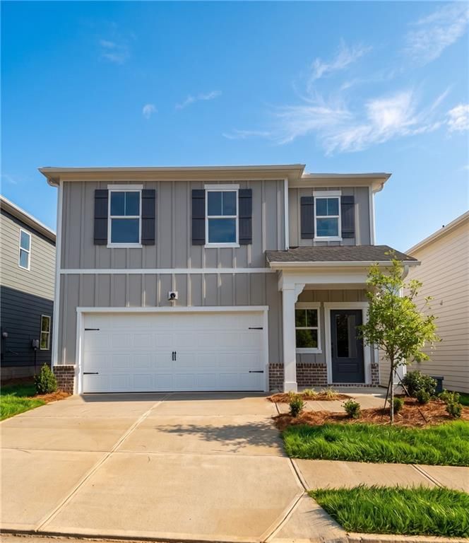 Exterior view of Davidson Homes' New Home at 232 Black Walnut Way