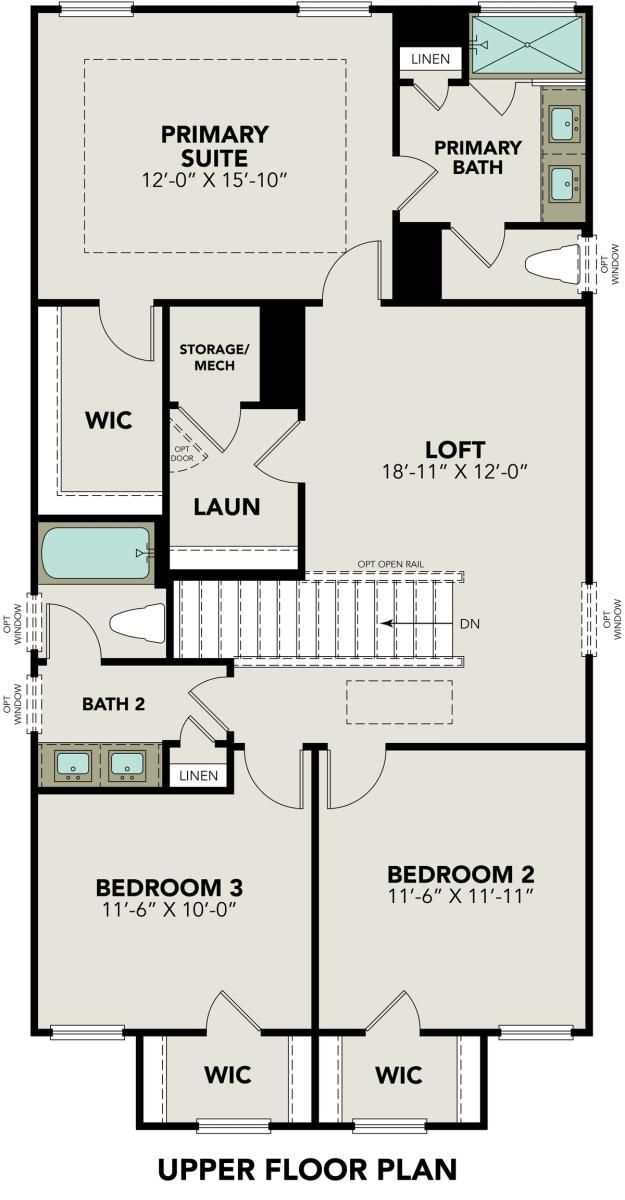 Image 3 of Davidson Homes' New Home at 1018 West 1604 North Unit 206