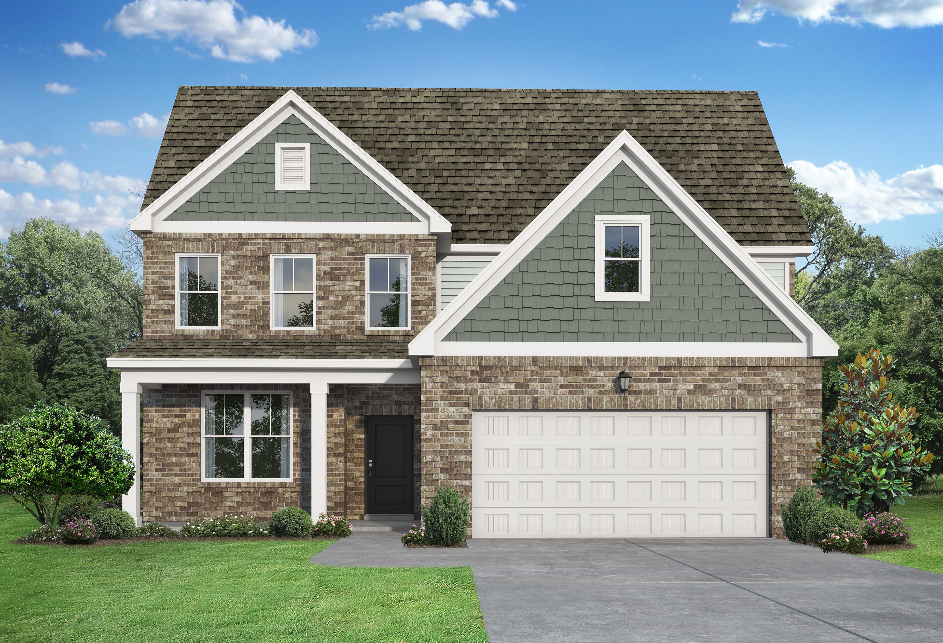 Exterior view of Davidson Homes' The Ash M Floor Plan