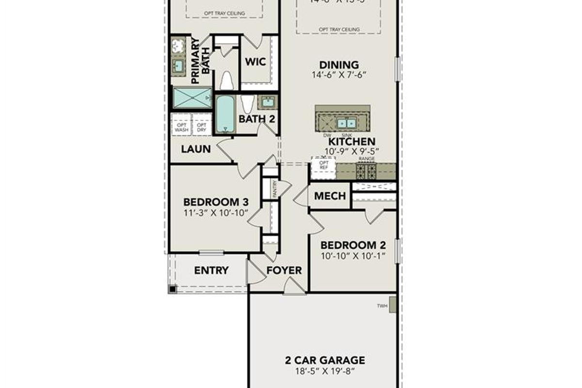 Image 2 of Davidson Homes' New Home at 8308 Bristlecone Pine Way