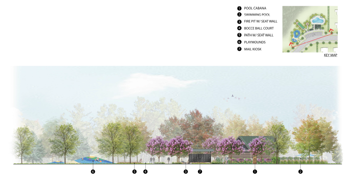 Amenity Rendering Elevation