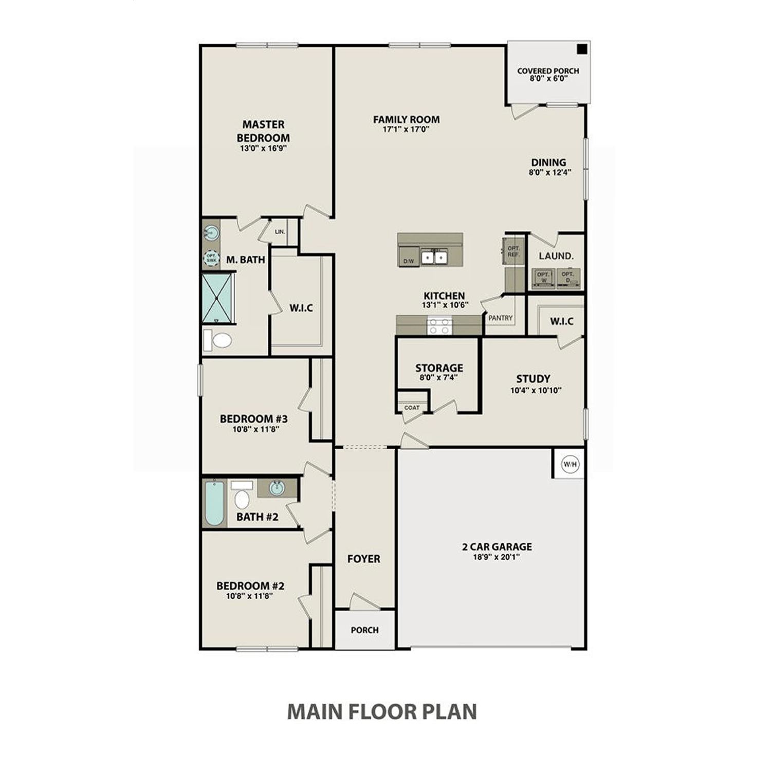 Davidson Homes' The Daphne E Floor Plan