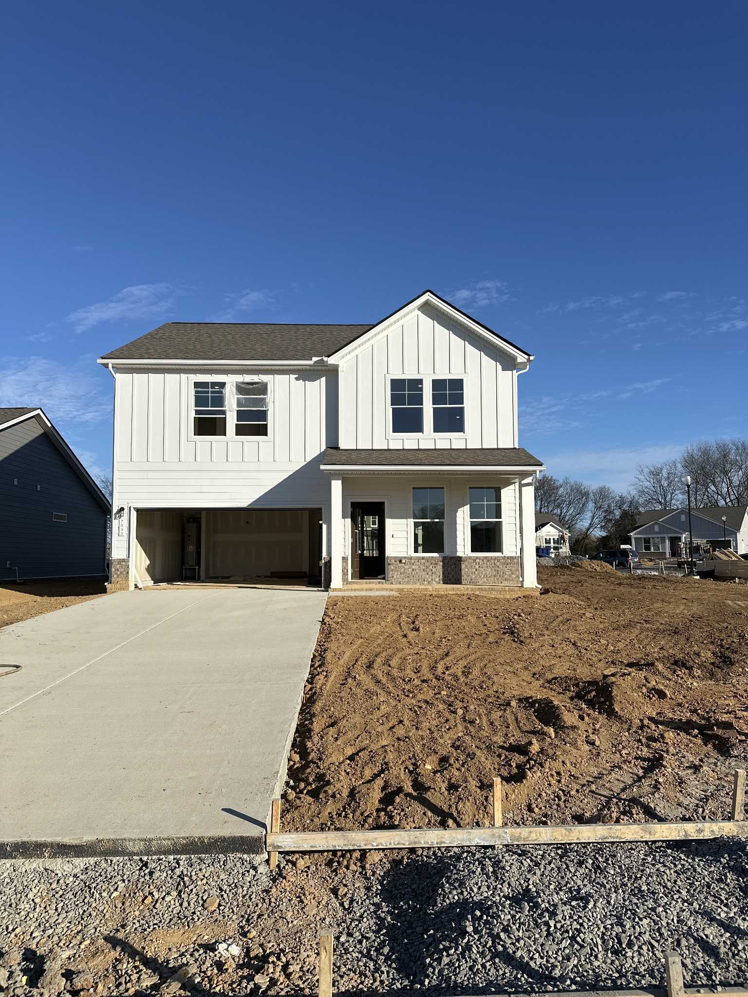 Exterior view of Davidson Homes' New Home at 7022 Sutton Dr