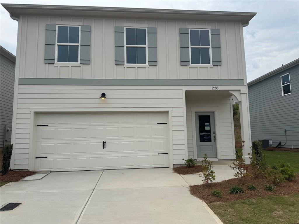 Exterior view of Davidson Homes' New Home at 228 Black Walnut Way