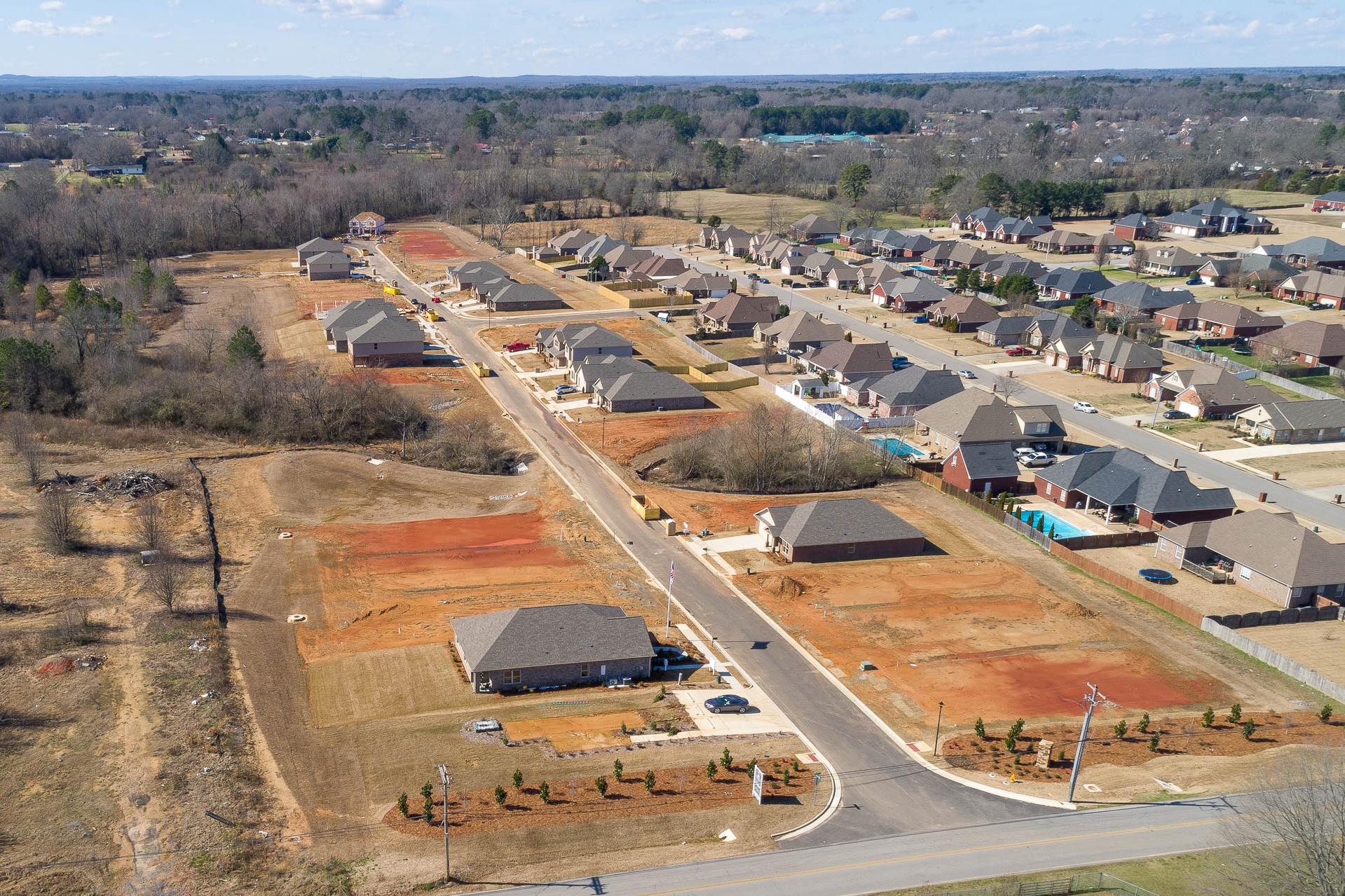 Homes in Davidson Homes' Magnolia Preserve community in Hartselle, Alabama