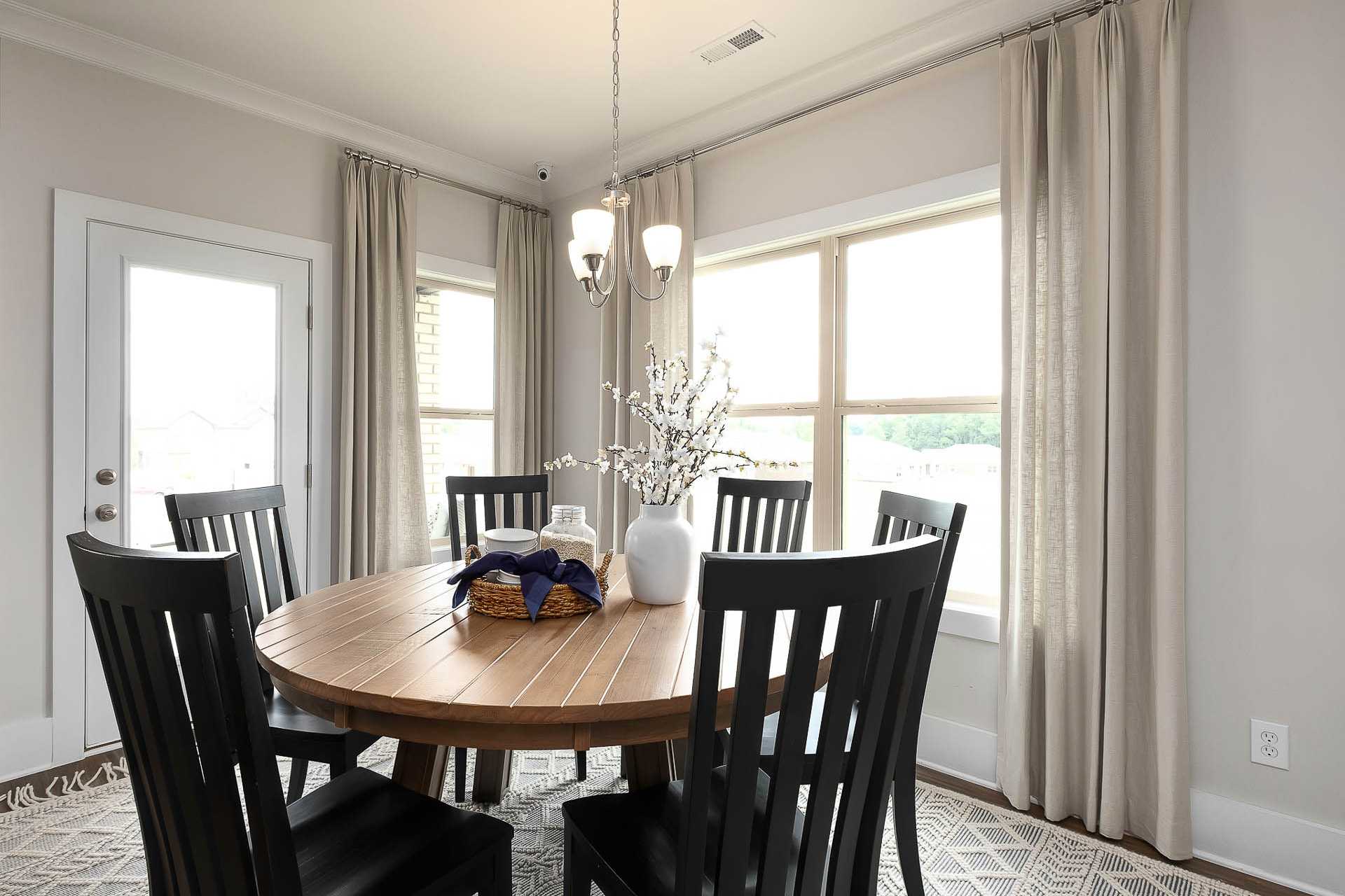 Breakfast Nook of Davidson Homes' The Daphne Floor Plan
