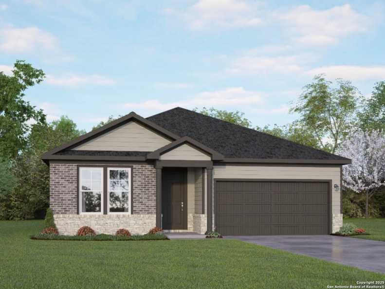 Exterior view of Davidson Homes' New Home at 7424 Cremorne