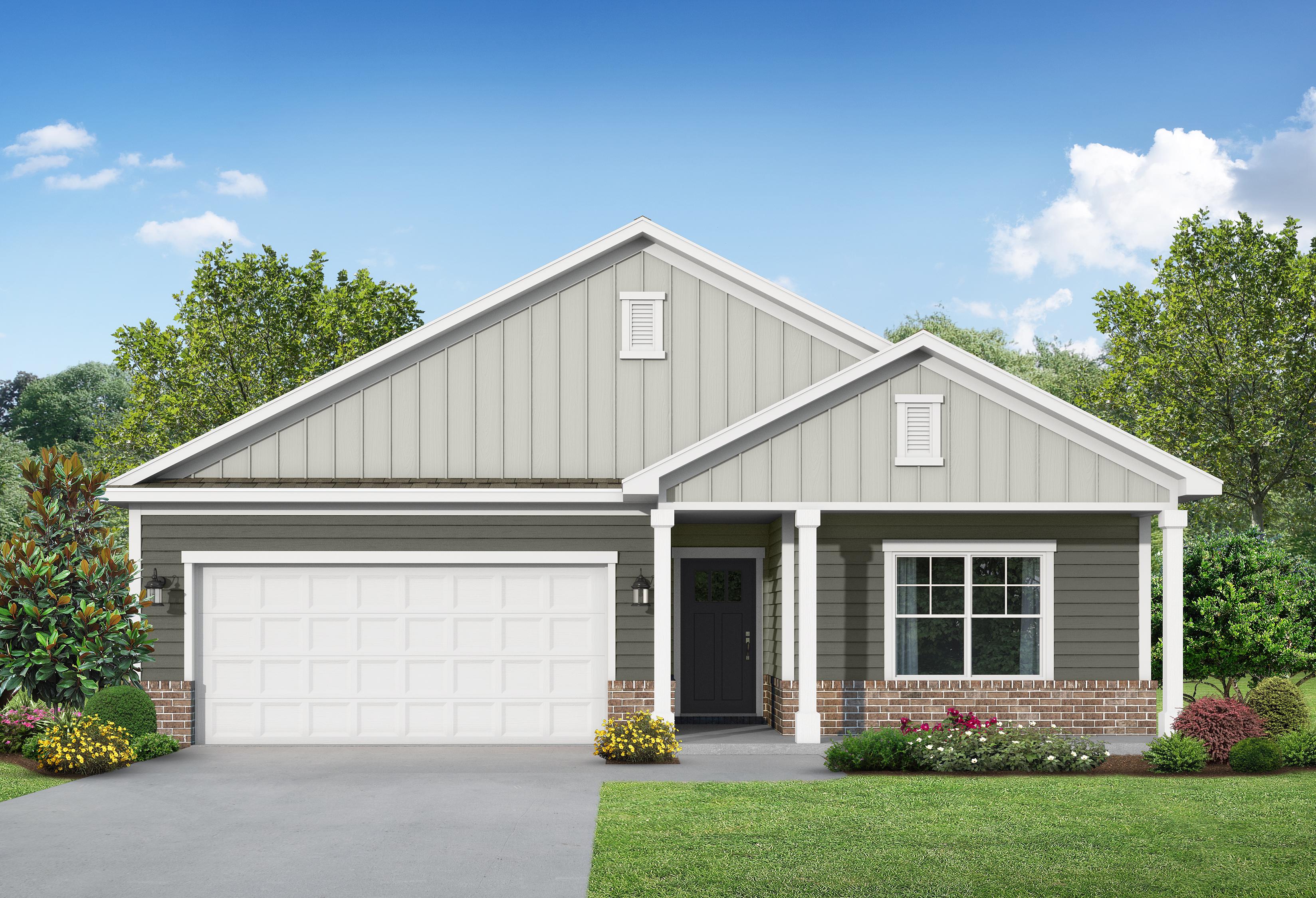 The Franklin D Elevation with Hardie