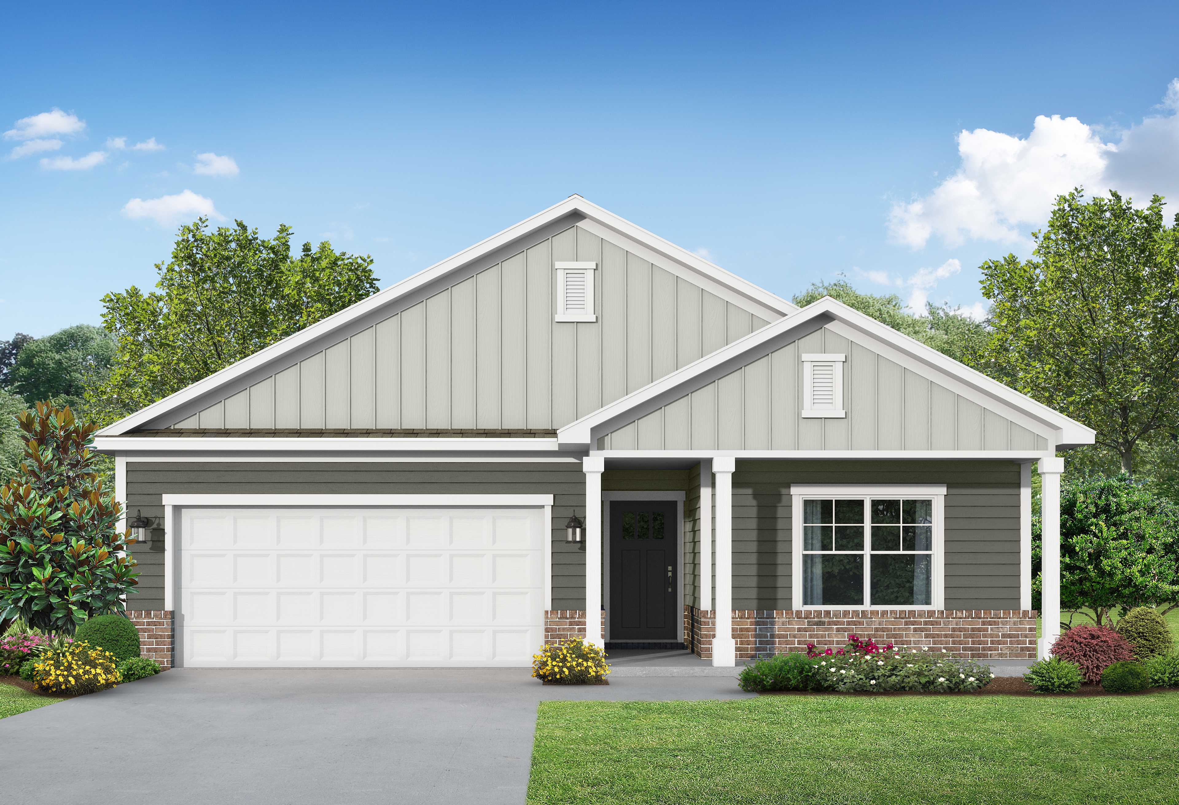 The Franklin D Elevation with Hardie