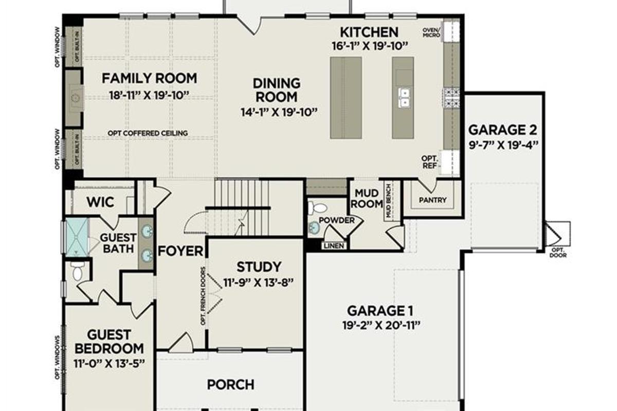 Image 2 of Davidson Homes' New Home at 2711 Twisted Oak Way