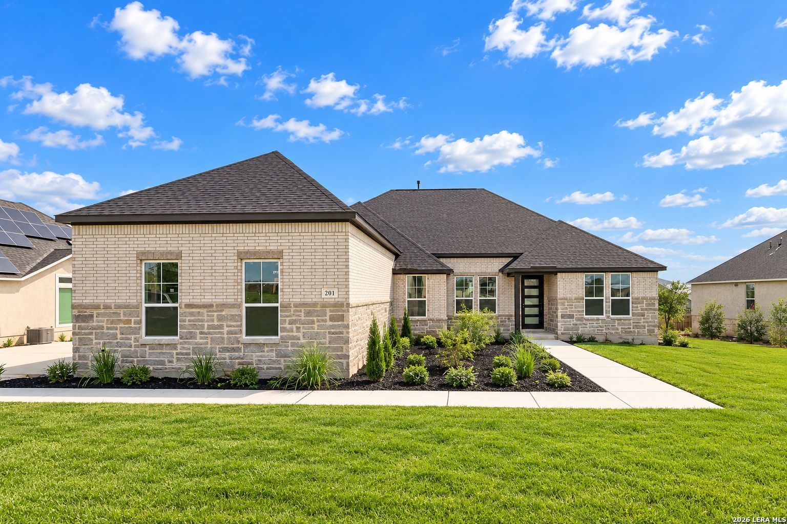 Exterior view of Davidson Homes' New Home at 201 Matthew Path