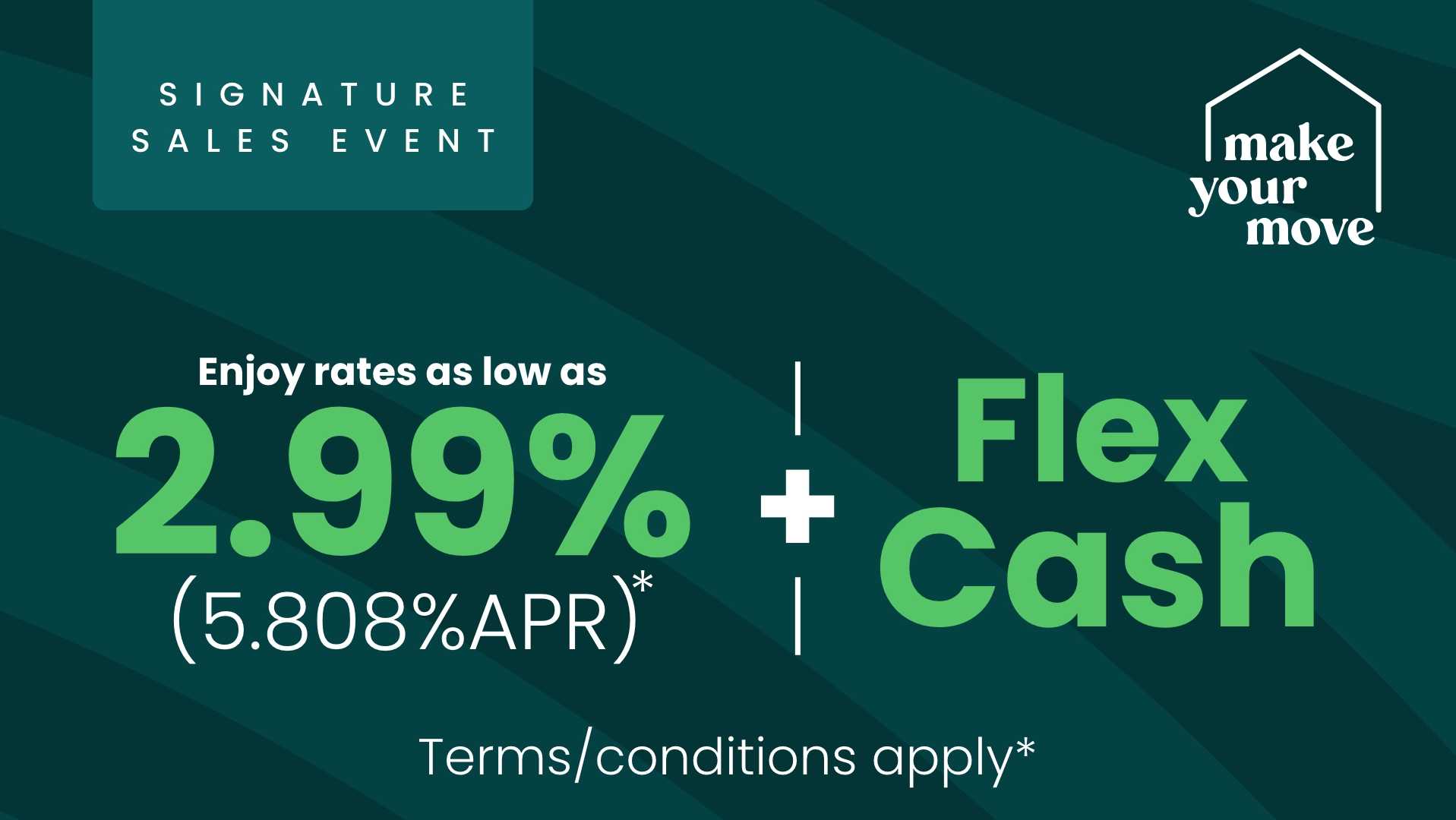 Make Your Move with Special Rates + Flex Cash only with Davidson Homes