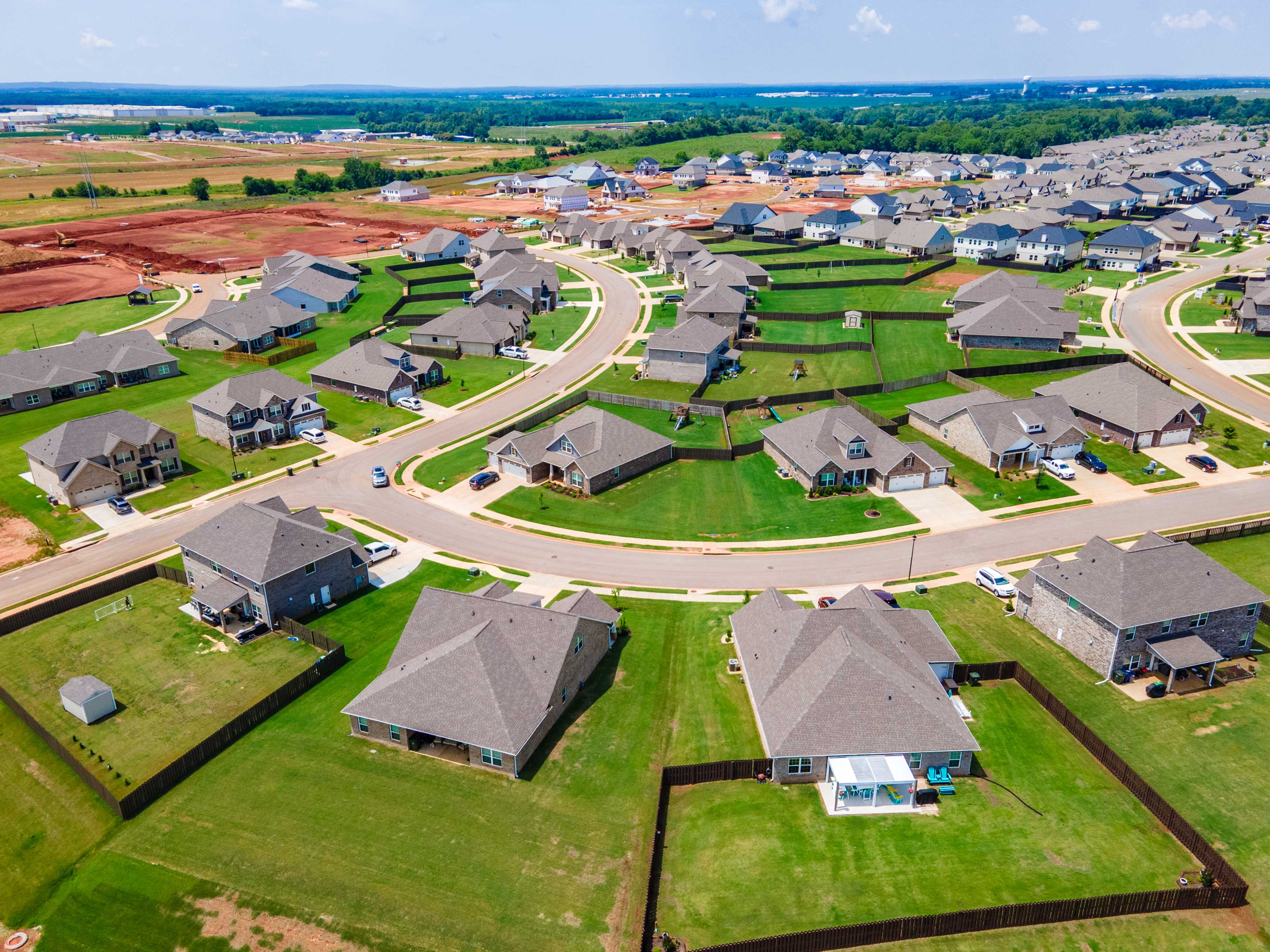 Explore Barnett's Crossing from Above