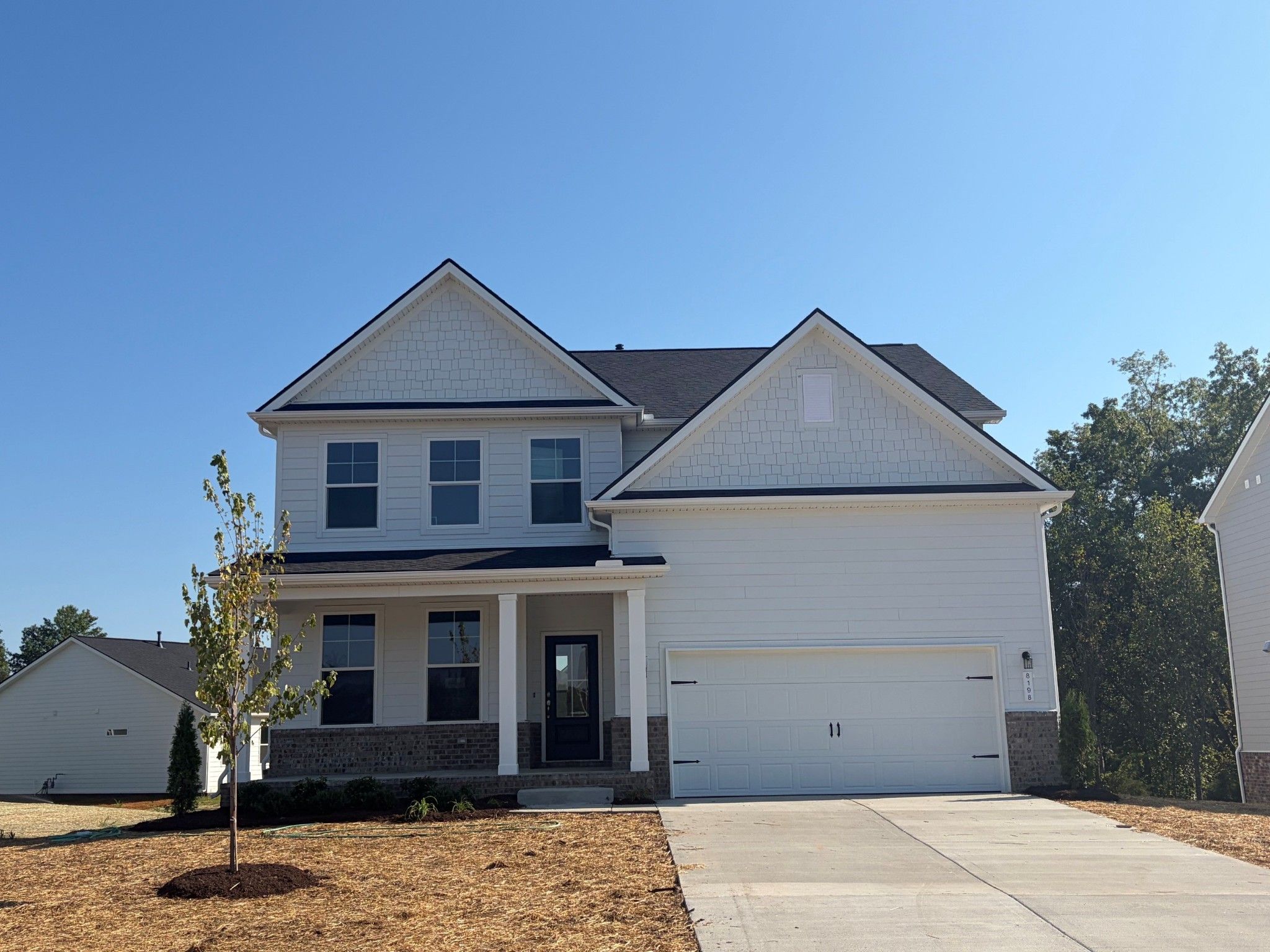 Exterior view of Davidson Homes' New Home at 8198 Netterfield Drive