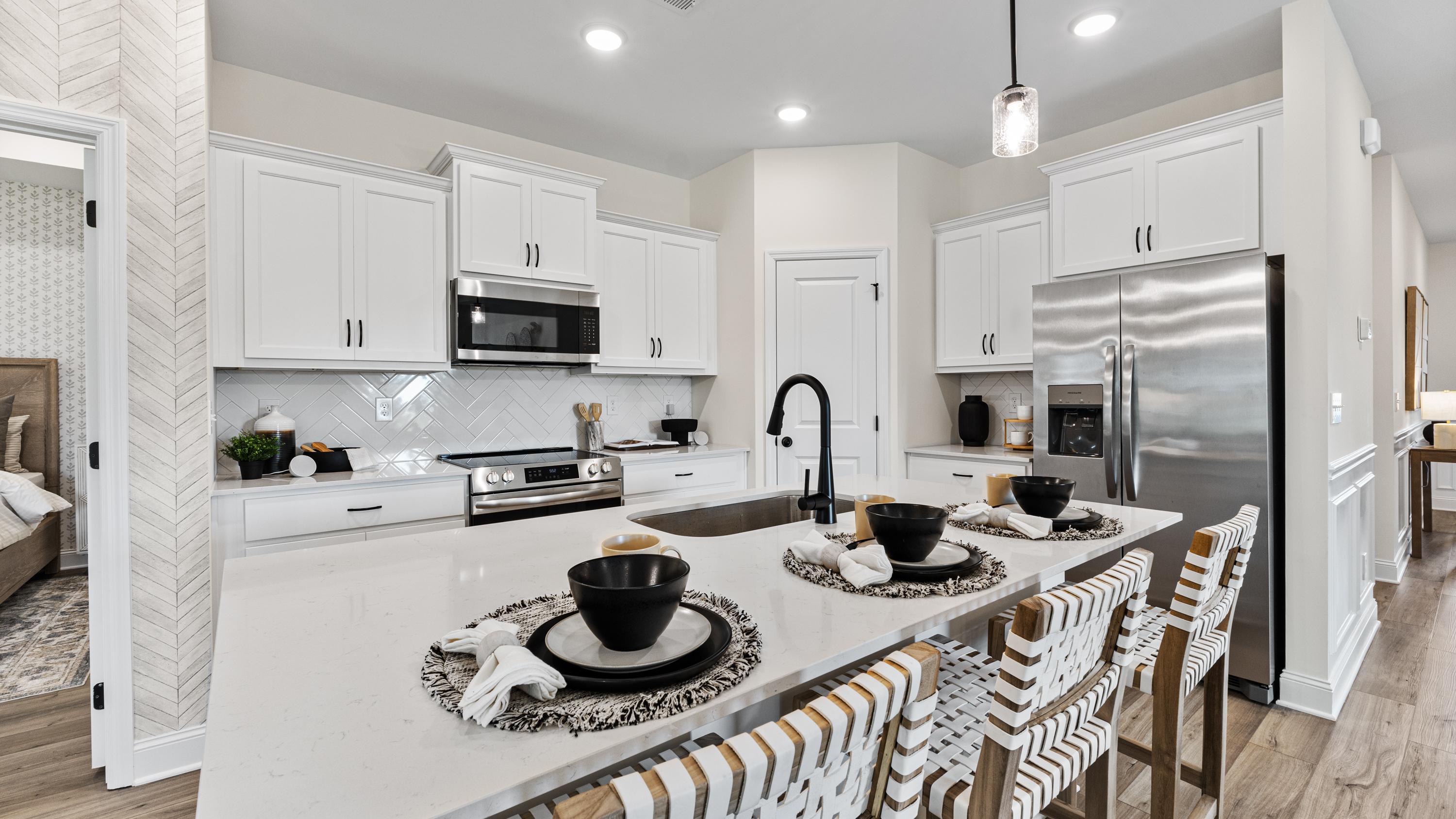 Green cornfield in Hazel Green, Alabama