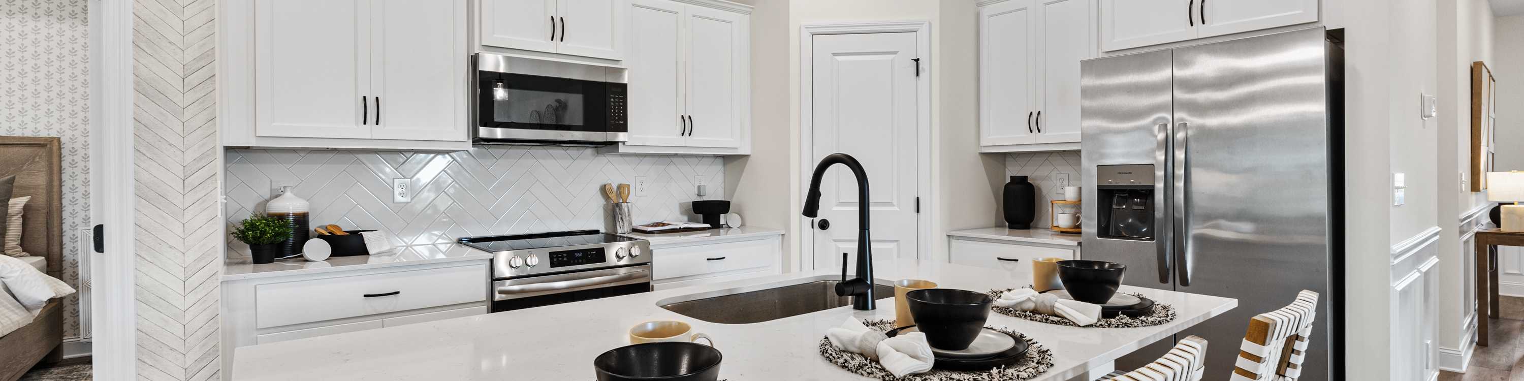 Green cornfield in Hazel Green, Alabama