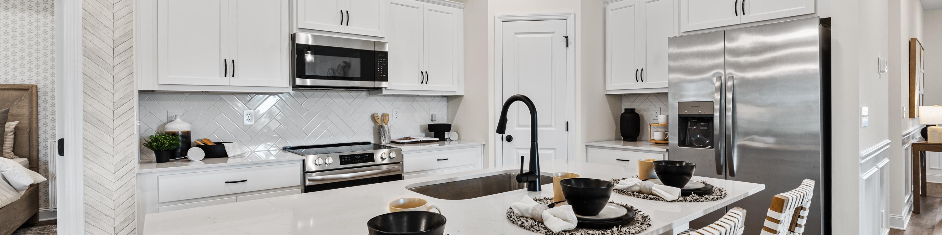 Green cornfield in Hazel Green, Alabama