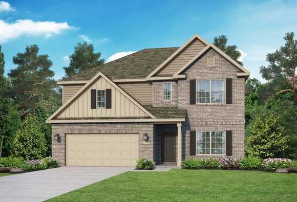 Exterior view of Davidson Homes' The Chelsea Floor Plan