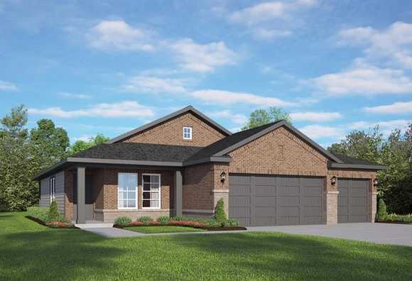Exterior view of Davidson Homes' New Home at 39 Wichita Trail