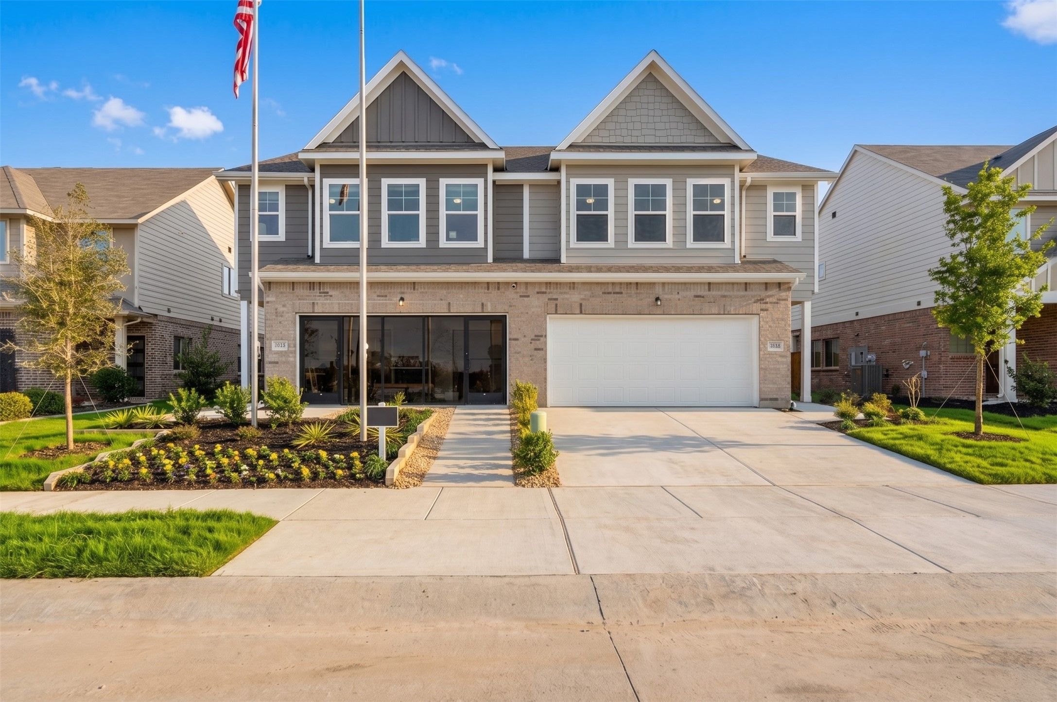 Exterior view of Davidson Homes' New Home at 3024 Ethan Lane