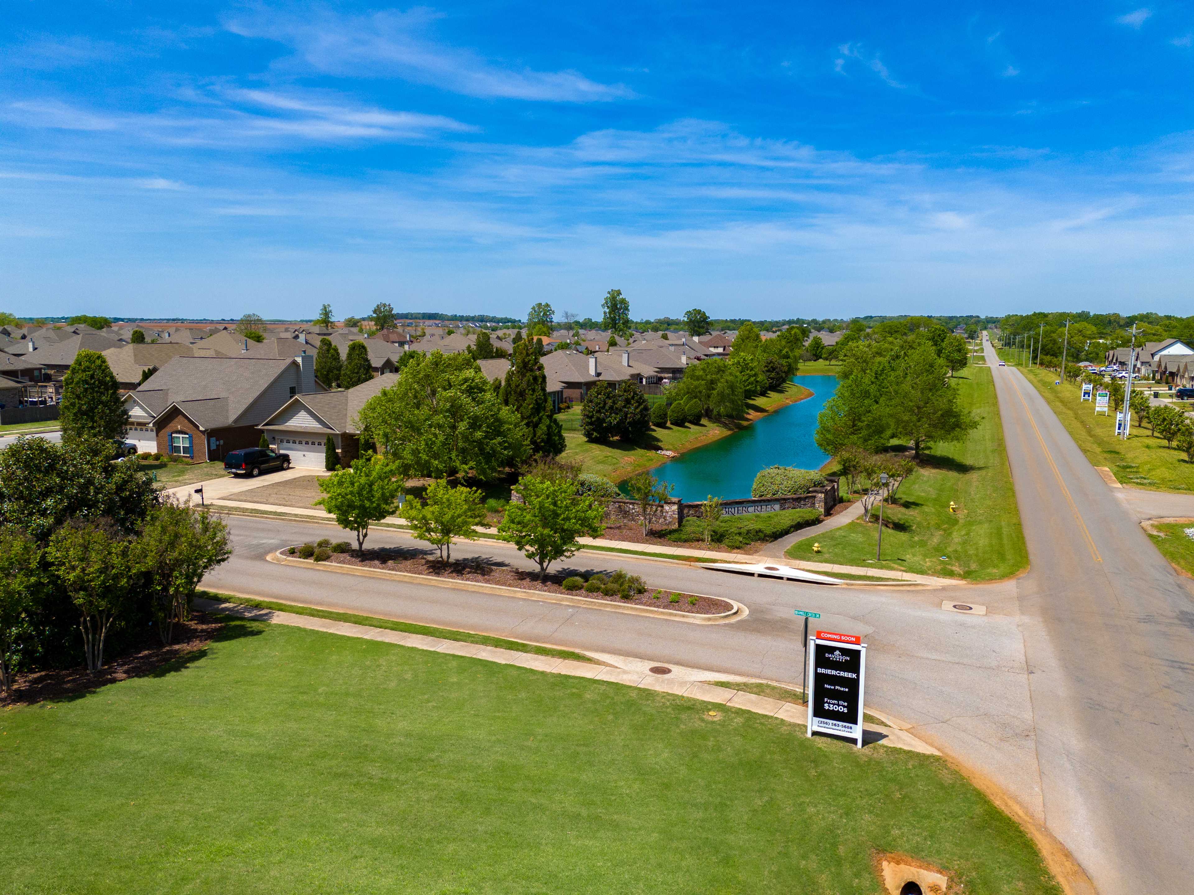 See Briercreek from Above