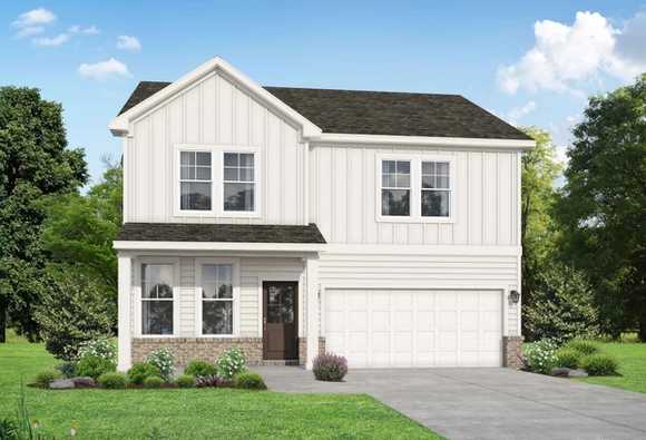 Exterior view of Davidson Homes' New Home at 379 Turfway Park