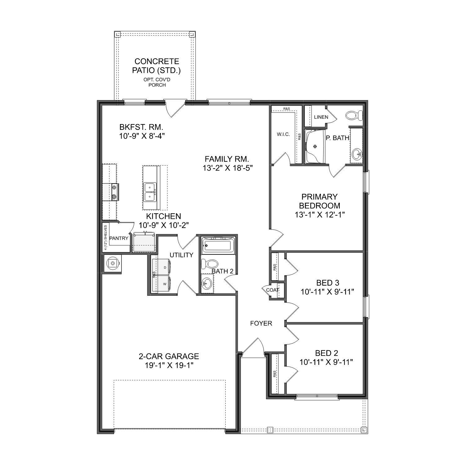 The Butler C Main Floor