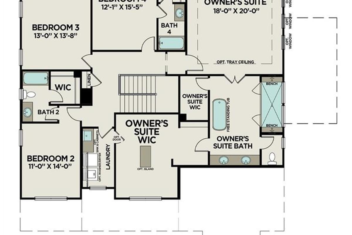 Image 3 of Davidson Homes' New Home at 2711 Twisted Oak Way