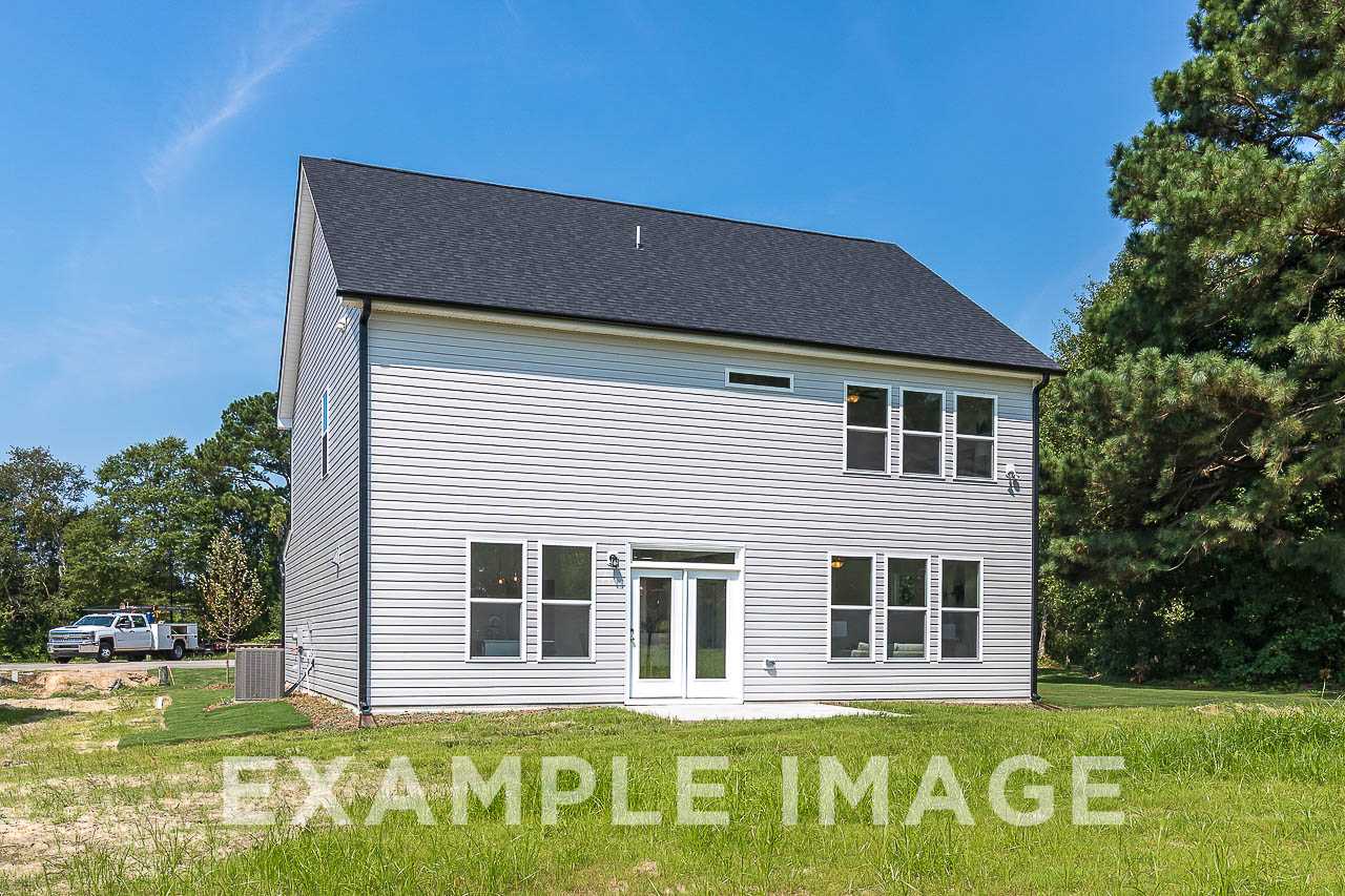 Davidson Homes The Chestnut Plan Exterior Back of House