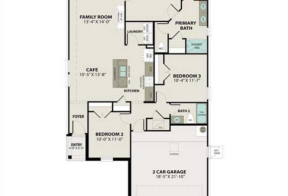 Image 7 of Davidson Homes' New Home at 2532 Malibu Glen Drive