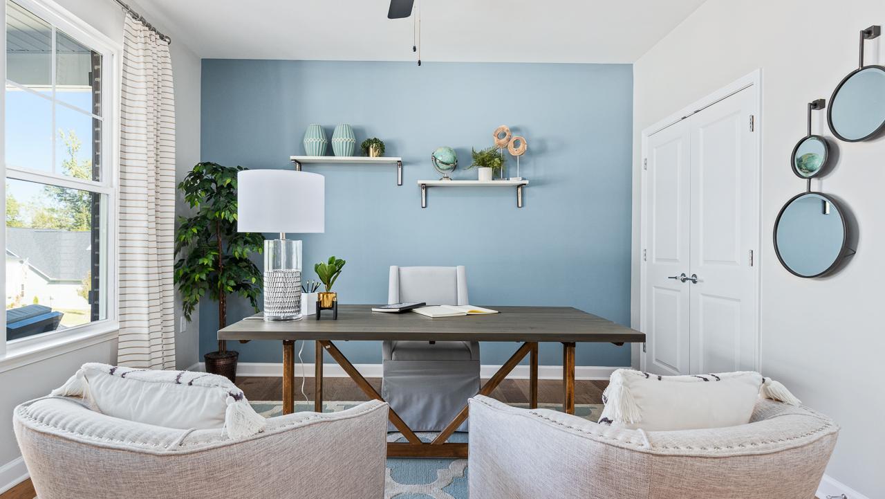 Office in Logan Meadow Model Home
