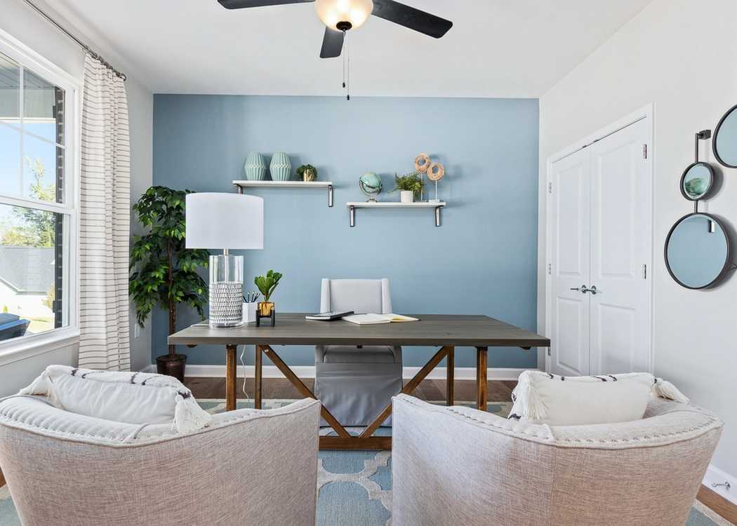 Office in Logan Meadow Model Home