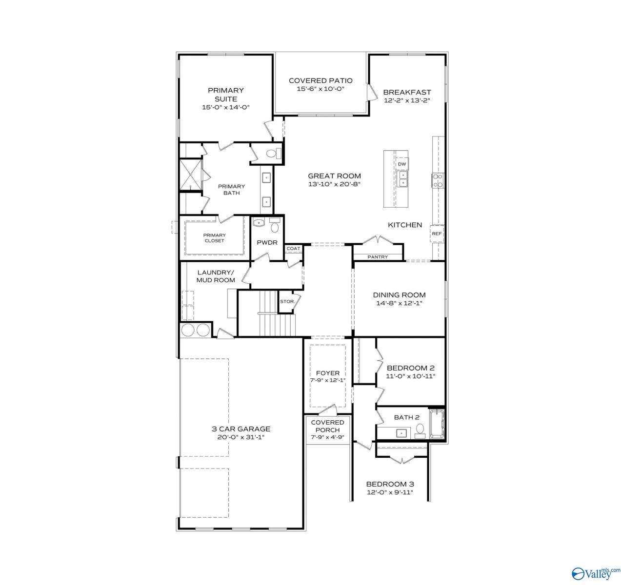 Image 6 of Davidson Homes' New Home at 7502 Speckle Belly Boulevard