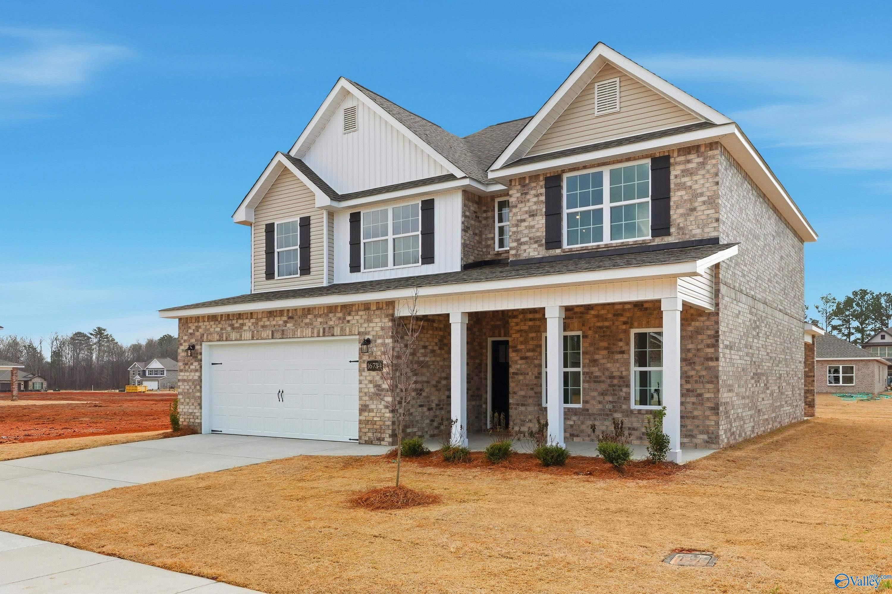 Exterior view of Davidson Homes' New Home at 16734 Demi Drive
