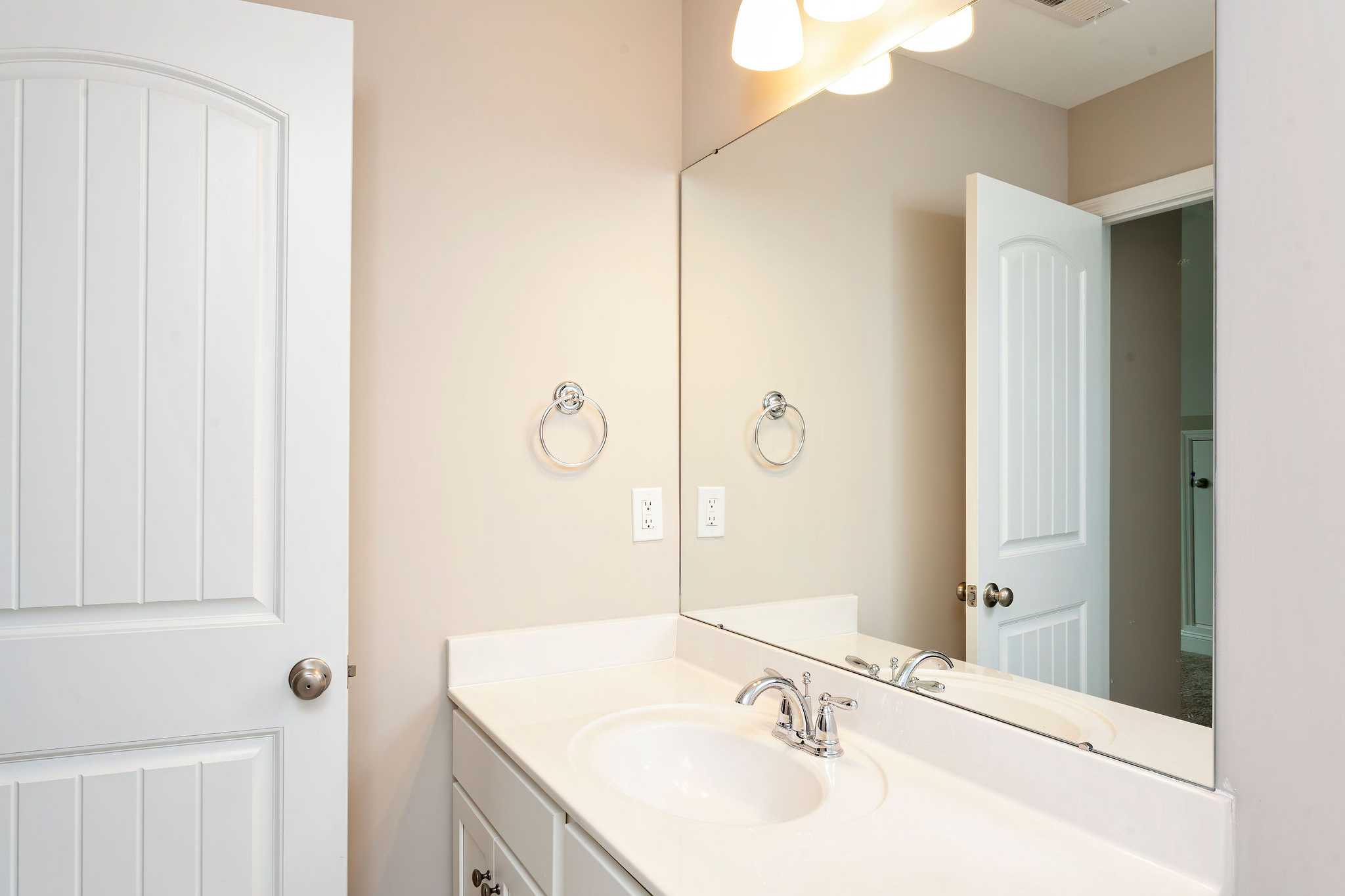 Davidson Homes The Emory Floor Plan Bathroom with single vanity