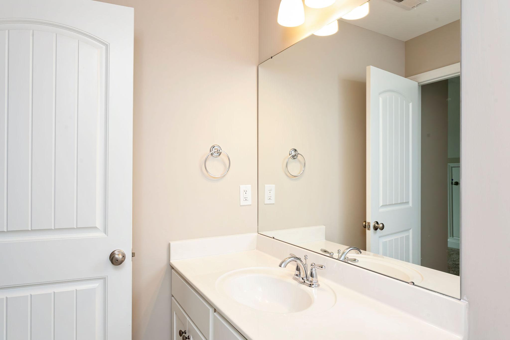 Davidson Homes The Emory Floor Plan Bathroom with single vanity