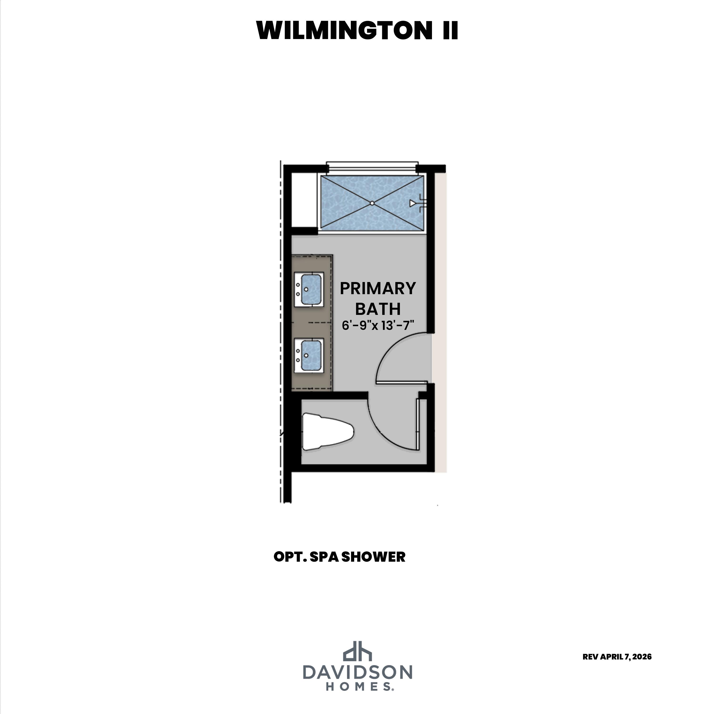 4 - The Wilmington II A buildable floor plan layout in Davidson Homes Homes' Townes at North Main community.