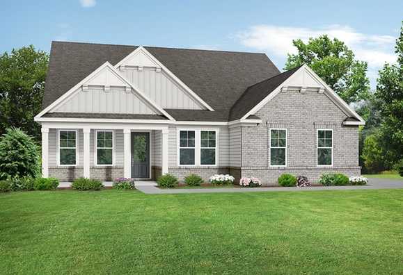 Exterior view of Davidson Homes' The Magnolia C – Side Entry Floor Plan