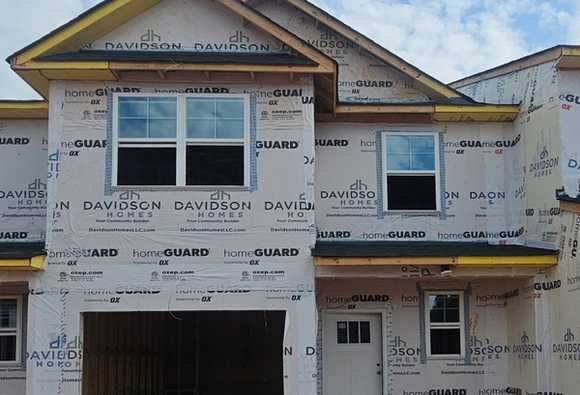 Exterior view of Davidson Homes' New Home at 41 Fairwinds Drive