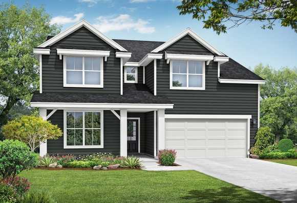 Exterior view of Davidson Homes' New Home at 391 Turfway Park