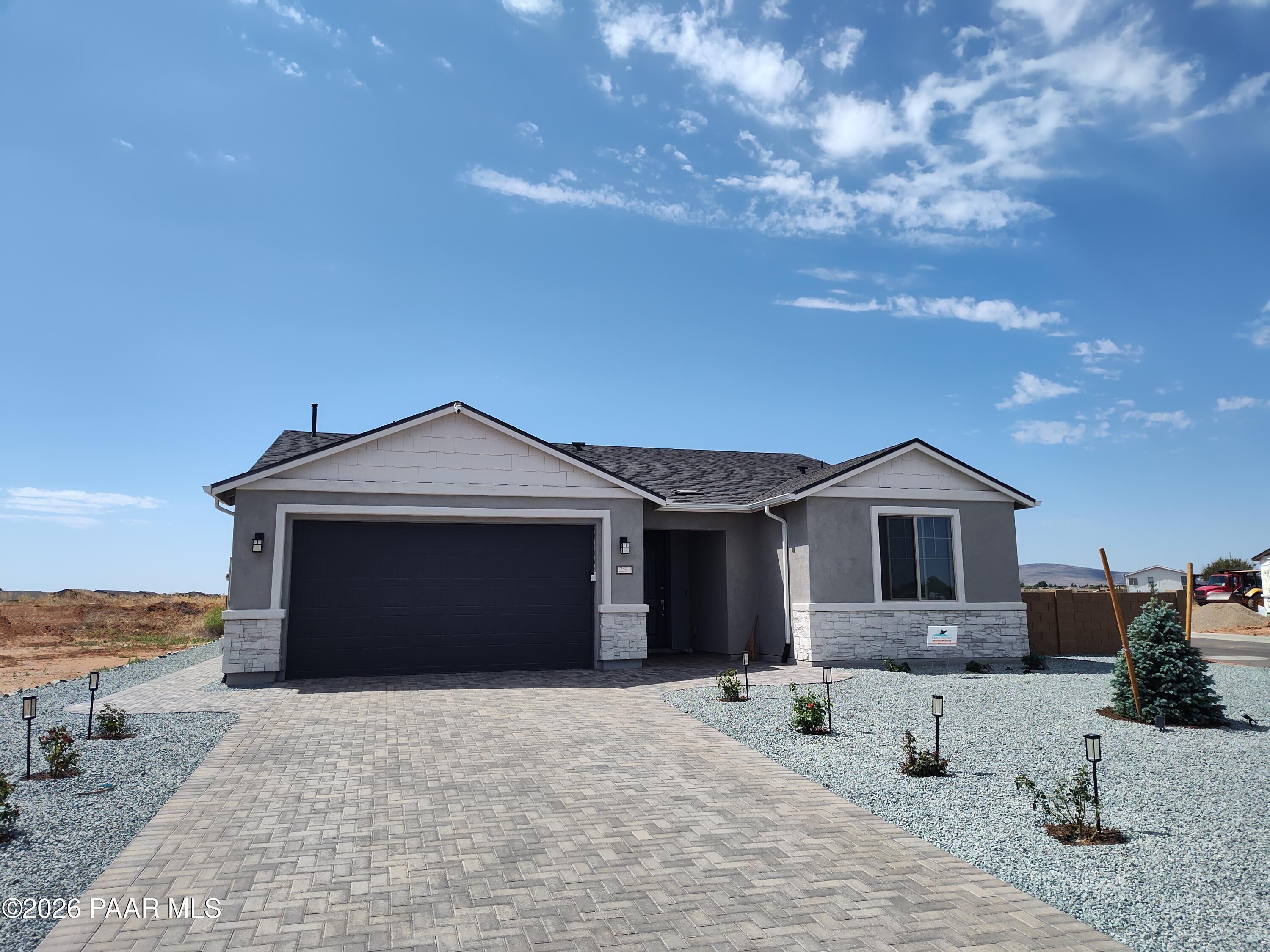 Exterior view of Davidson Homes' New Home at 7555 Turnberry Drive