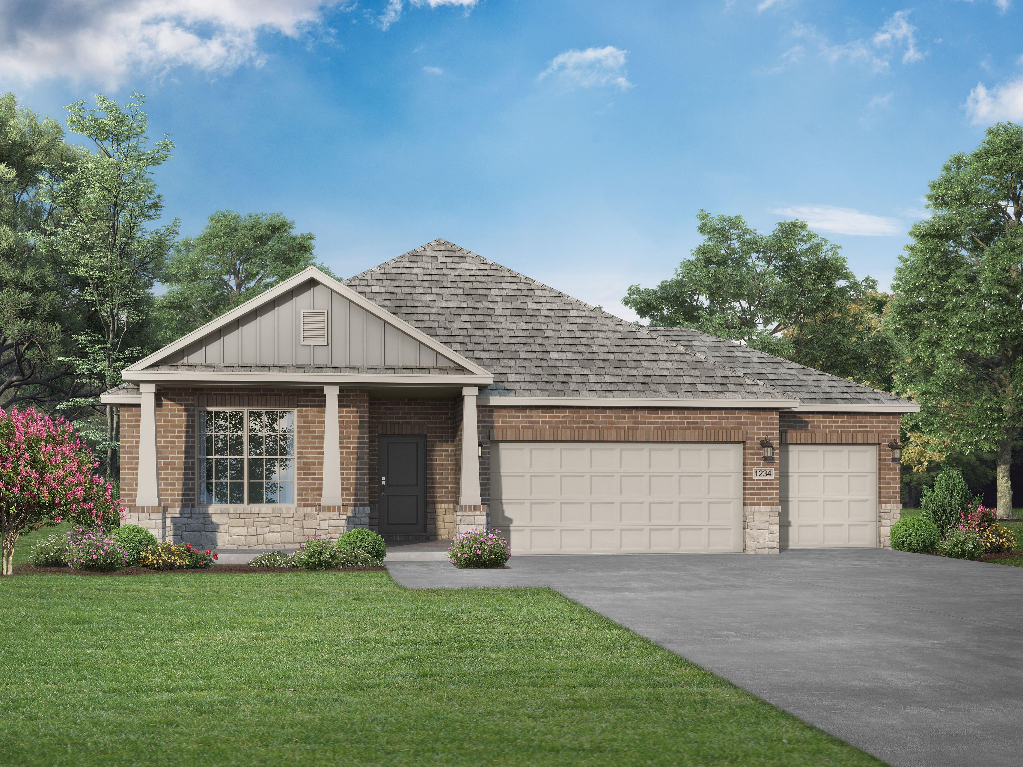 Image 1 of Davidson Homes' New Home at 215 Saddletree Drive