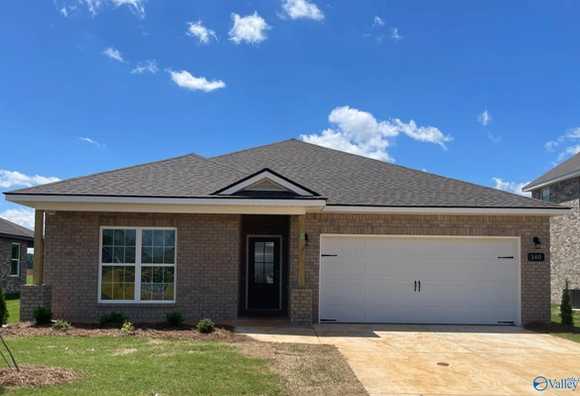 Exterior view of Davidson Homes' New Home at 140 Hazel Pine Trail