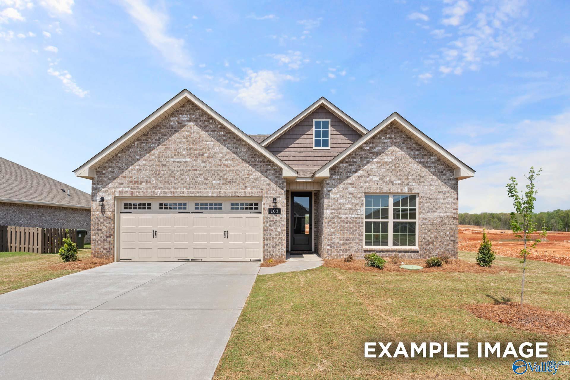 The Franklin C floor plan by Davidson Homes: 1,620 sq ft, 3-bed, 2-bath single-story home in Jaguar Hills, Huntsville, AL.