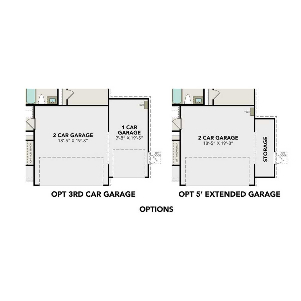 2 - The Frio F buildable floor plan layout in Davidson Homes' The Villages at WestPointe community.