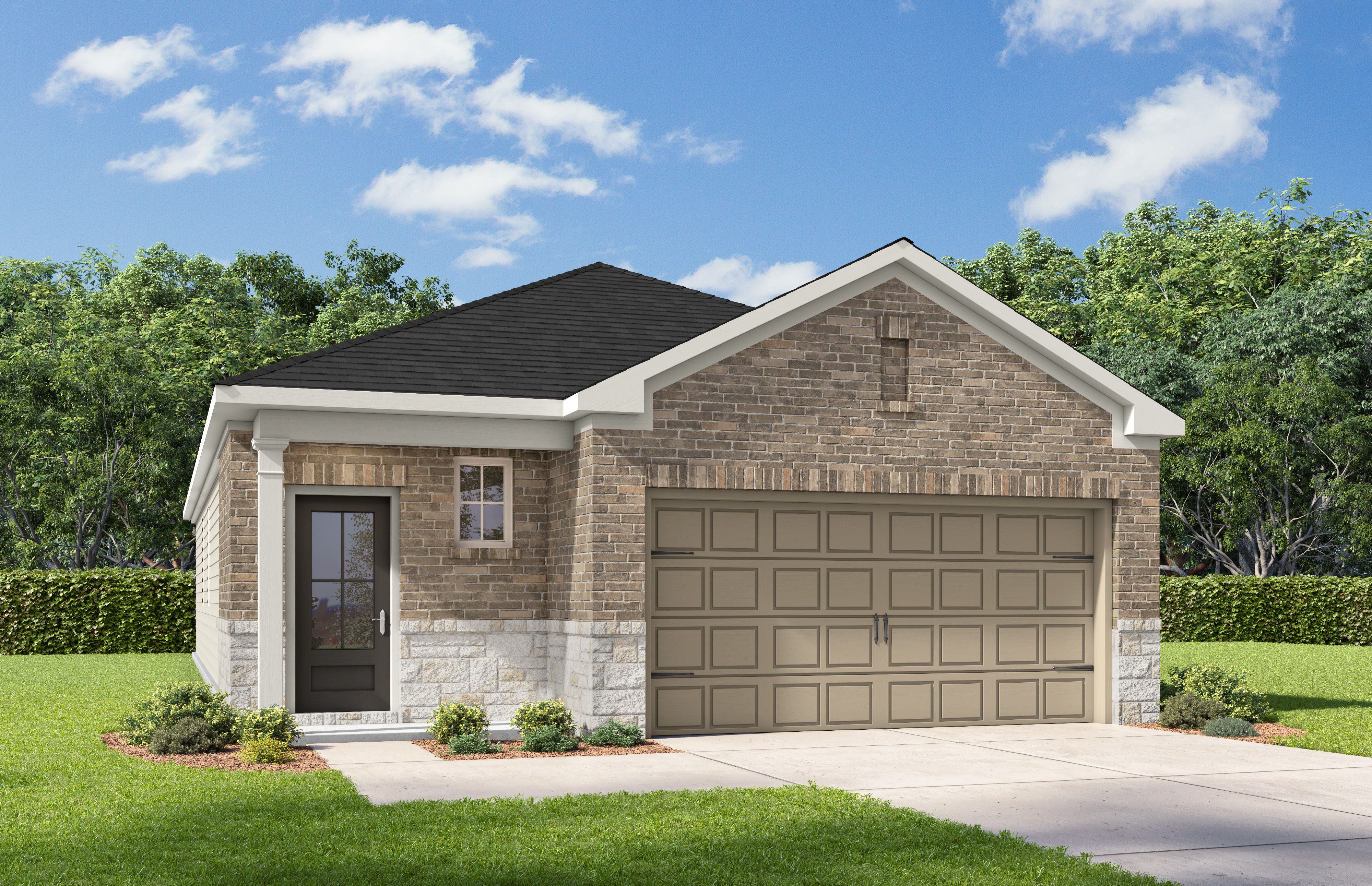 Exterior view of Davidson Homes' New Home at 3520 Hank Drive