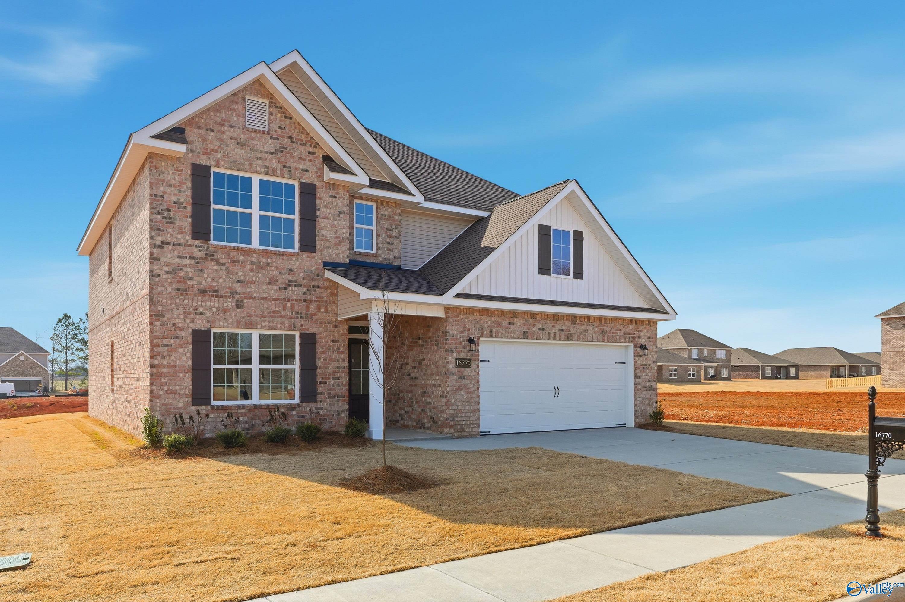 Exterior view of Davidson Homes' New Home at 16770 Demi Drive