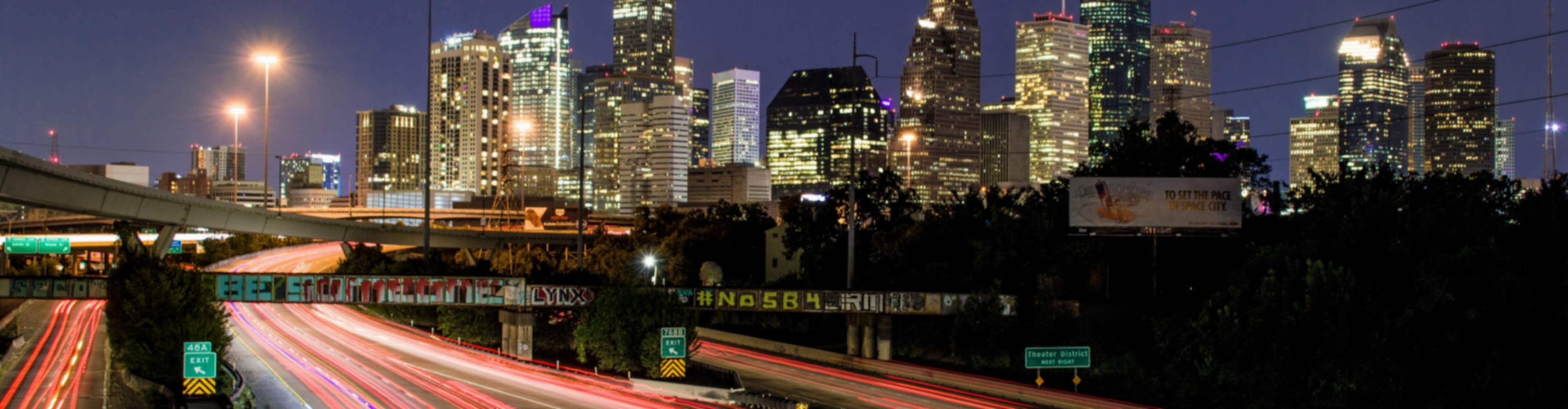Houston, Texas at Night